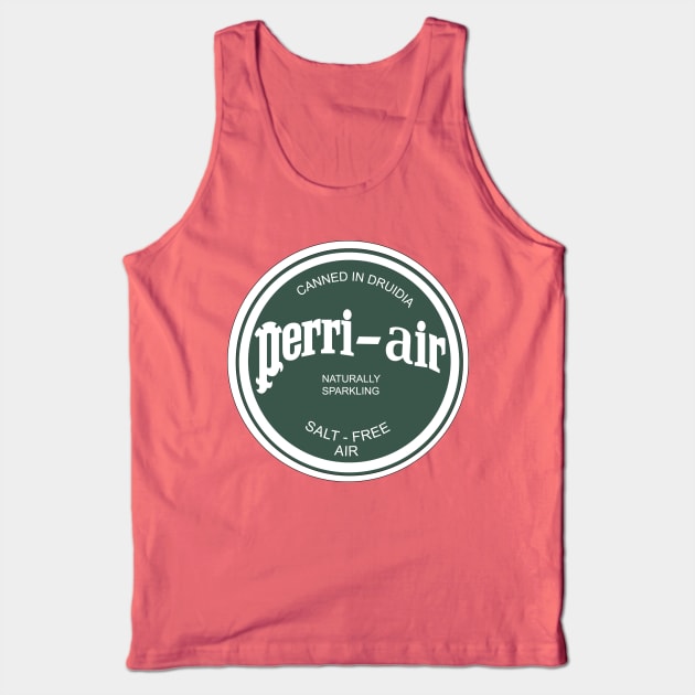 Spaceballs: Perri-Air Tank Top by fatbastardshirts